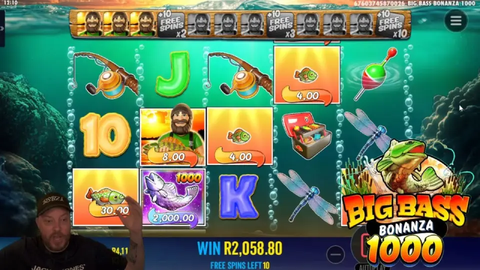 Big Bass Bonanza da Pragmatic Play no APP 999BET